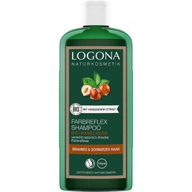 LOGONA Naturkosmetik Farbreflex Shampoo Brown/Black Organic Hazelnut