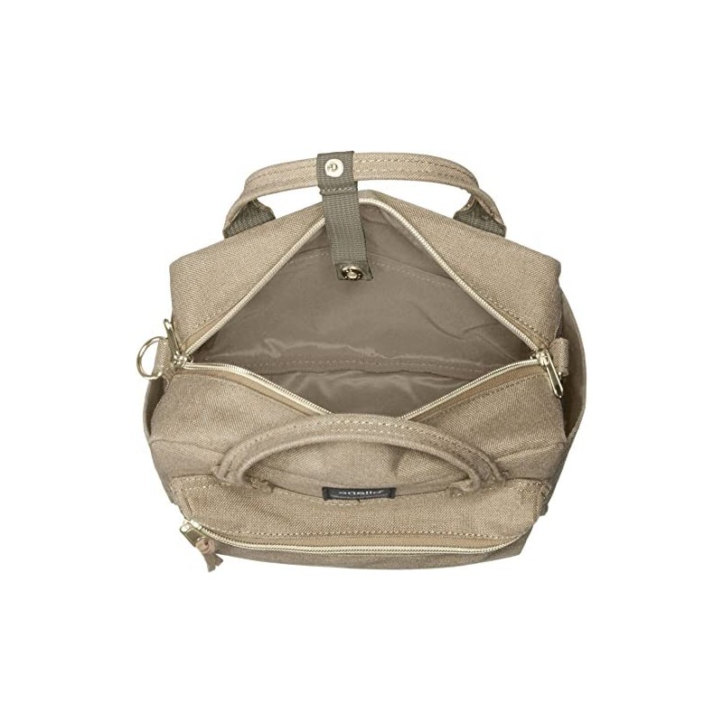 Anello ATC1223Z 2-Way Shoulder Bag, A5, Multiple Storage, beige
