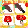 6 Pcs The Apples Balloons with Gaint Pencil Balloons Sets