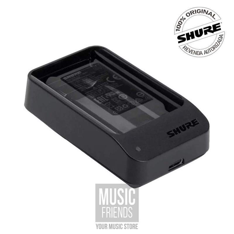 Shure SBC10-903-US Cargador de batería Individual para batería SB903, Negro