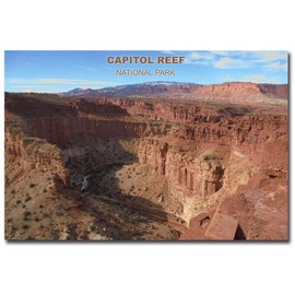 Capitol Reef National Park Travel Landscape Refrigerator Magnet Size 2.5" x 3.5"