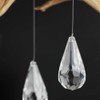 PMLAND Hanging Acrylic Crystal Rain Drop Tear Drop Like Diamond