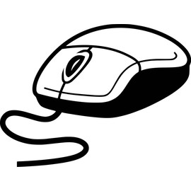 In-Style Decals Wall Vinyl Decal Home Decor Art Sticker Computer Mouse Geek Offise Gamer Children Room Removable Stylish Mural Unique Design 767