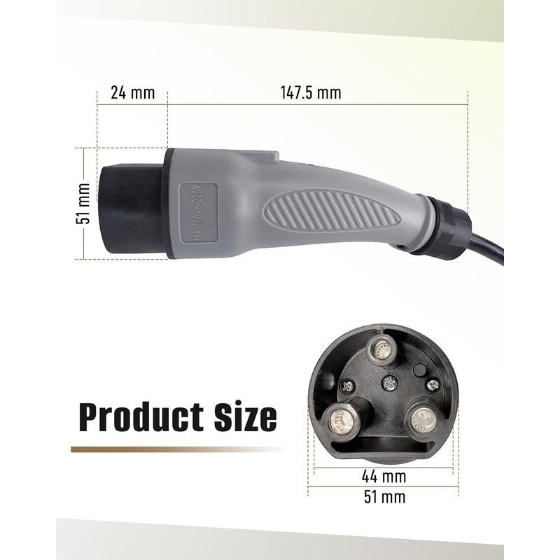 Quwfesudy Charging Power Cord Assembly Fits for MadJax XSeries Storm