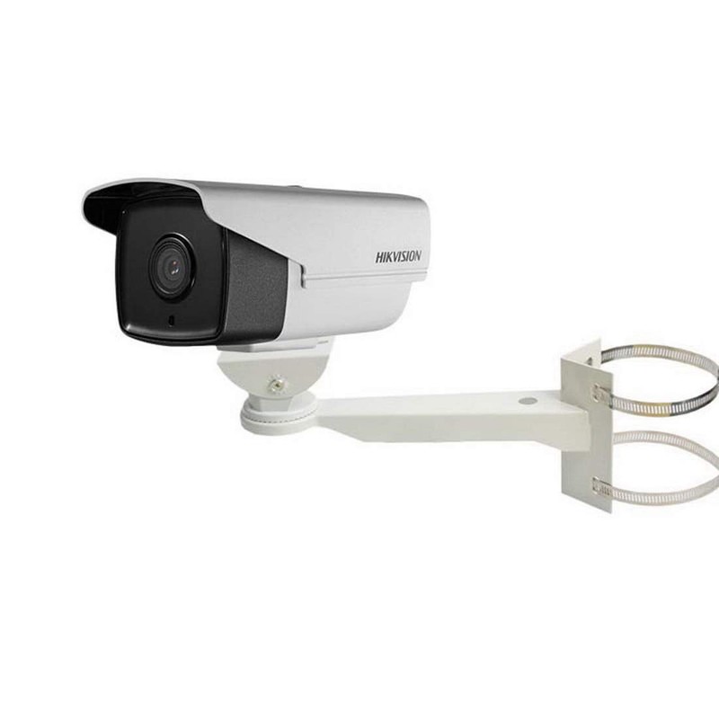 Rosebe Security Camera Housing Bracket Pole, Cylindrical, Square Column, Stainless