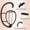 obeoby Hanging Wig Stand, Collapsible Wig Hanger Portable Hanging Stand