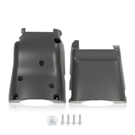 G-PLUS Steering Column Cover Compatible with Toyota 4Runner Pickup 1990-1995, 45286-35330, 45287-04020, 45286-04020, 45286-35360 Lower & Upper Gray