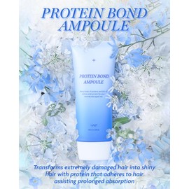 HAIR PLUS Velvet Protein Bond 2.37 fl.oz. (70ml) - Hair Moisturizing & Nourishing Ampoule after Shampoo, No Wash-off 1 Minute Daily Protein Supply Hai