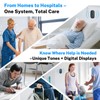 Wireless Caregiver Pager - 500ft Range Nurse Call System with