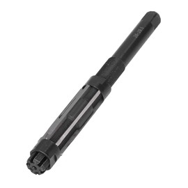 Adjustable Hand Reamer, 6 Flute Hand Reamer, 9SiCr Metal Adjustable Straight Shank Cutting Drilling Reamer, 26 to 29.5mm Hand Reamer for, Hand Reamers