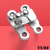 TERF® Showcase Type Catch Polished Chrome 40mm Door Turn Catches