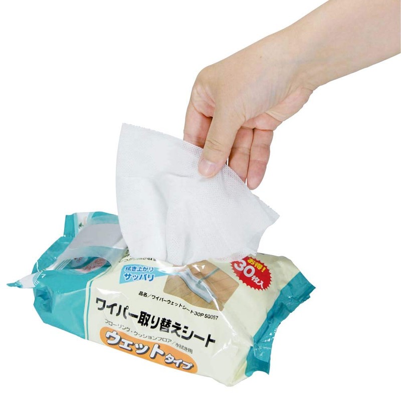 azuma "Replacement Seat" Flooring Wiper Wet Sheet 30 Pieces