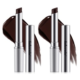 DEERELF 2Pcs Honey Noir Lipstick,Nourishing Honey Noir Lipgloss, Black Lip Tint,Deep Moisturizing Cherry Tint Lip Balm,Hydrating Lipgloss for All Skin Tones（2Pcs black）