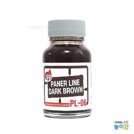 IPP PL-06 Panel Line Dark Brown 60ml / Ink Line Dark Brown / 아이피피 ipp PL-06 패널라인 다크브라운 60ml /먹선 다크 브라운