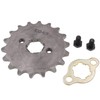 Magkowar 420 Front Enigine Sprocket with Retainer Plate Sets for