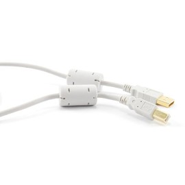 CABLESONLINE.COM ATLANTIC COMPUTERTECH 20 Feet A/B Hi-Speed with Ferrite Cores USB 2.0 Cable