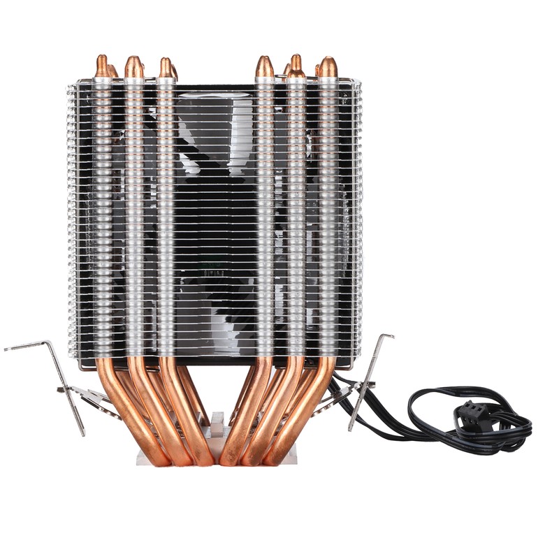 CPU Cooling Fan 6 Pure Copper Mute Heat Dissipation Computer