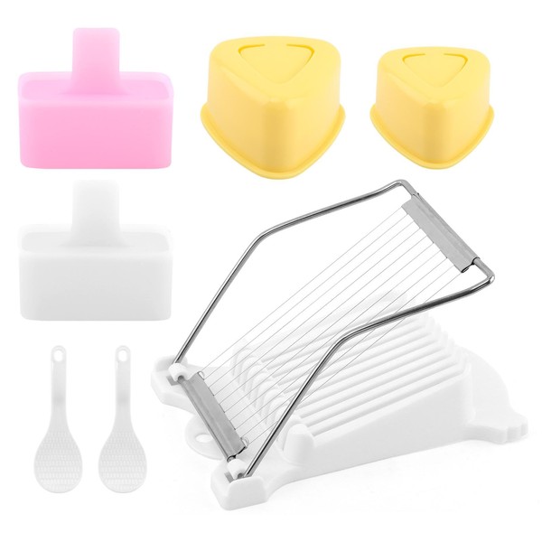 Onigiri Mold, 7 Pcs Rice Ball Mold Set Japanese Sushi