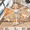 HOLTPHILI Floding Clothes Drying Rack Portable Foldable Laundry Drying Rack