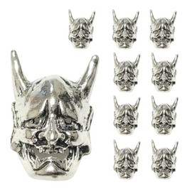 MiHarutsu Nail Parts, Hannya Punk Nail Parts, Set of 5, Gel Nail Parts (Real 10 Pieces)