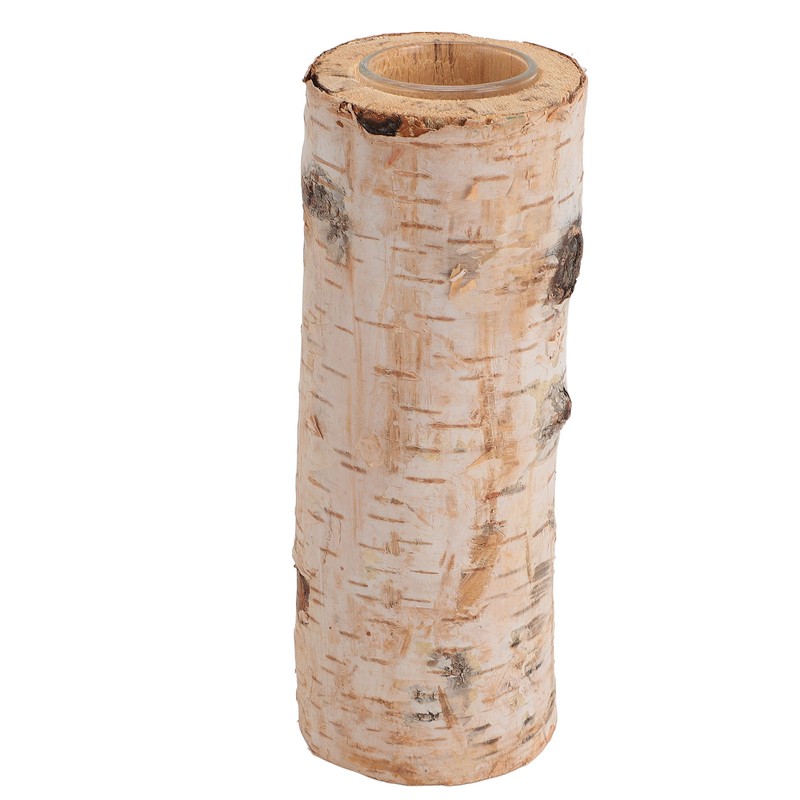Birch Candle Holder Nordic Tealight Stand Wooden Table Decoration for