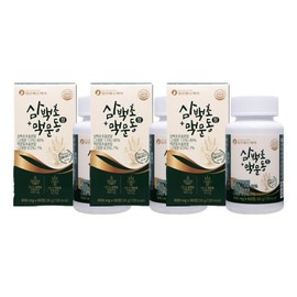 Iljin Healthcare Sambaekcho Macmundong Tablets 600mg 60 tablets 3 / 일진헬스케어 삼백초 맥문동 정 600mg 60정 3개