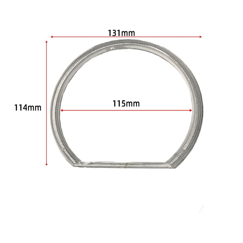 jingfei 4Pcs White Headlight CCFL LED Angel Eyes Kit Ring