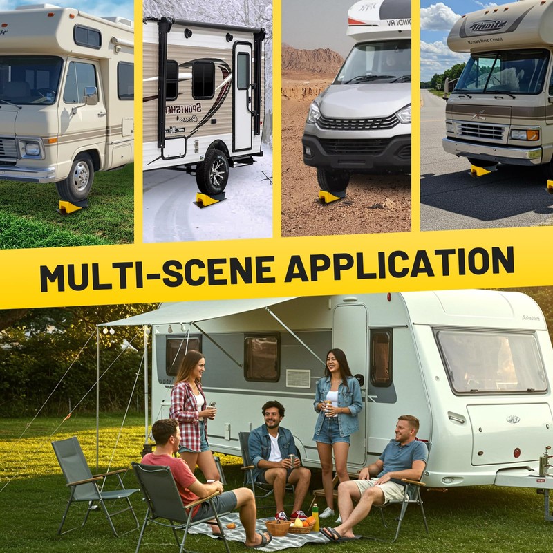 ROBLOCK RV Leveling Blocks Up to 35000 LBS, Camper Leveling