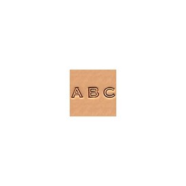Tandy Leather 1/4" Alphabet Open Face Stamp Set