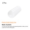 sourcing map 2Pcs LP Guitar 3 Way Pickup Switch Tip