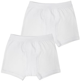 GALOW Boys' Boxer Shorts, Set of 2, 100% Cotton, 100% Cotton, multicolor