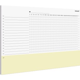PACKLIST Habit Planner - Monthly Habit Tracker. Maximize your Productivity and Wellbeing Day by Day. Customize and Cultivate Positive Habits to Achieve your Daily and Long-Term Goals!