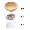 Niaciswe Proofing Basket for Bread Baking Proofing Basket Round Professional
