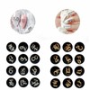 Nail art initial parts set (2 types) (W8E5014) / 네일아트 이니셜 파츠 세트 2종 (W8E5014)