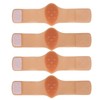 2 Pairs Arch Pad Adhesive Support Silicone Insole Elastic Flat