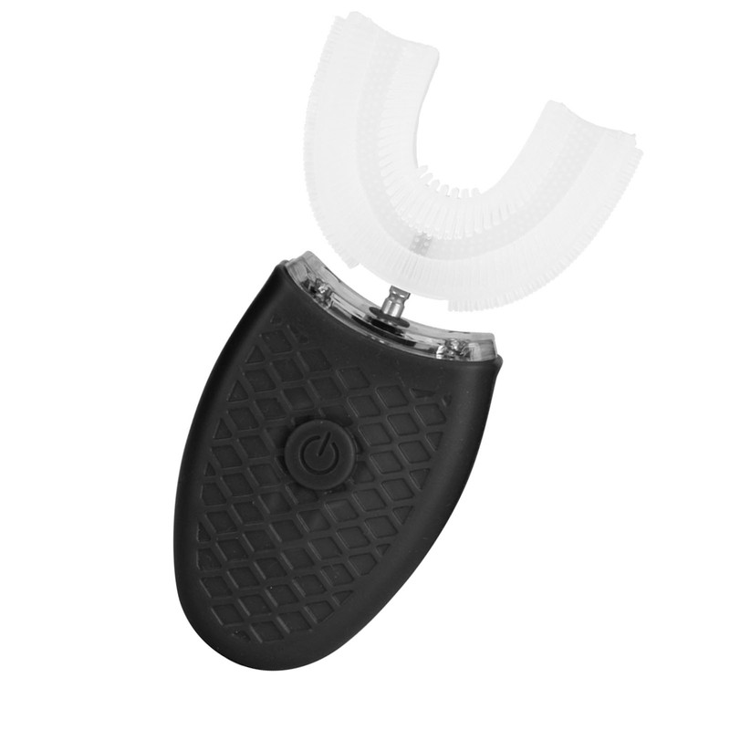 Household Ultrasonic Rechargeable Silicone U shaped Electric Toothbrush Teeth Whitening