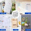 200Pcs Refrigerator Magnets, 3x2mm Small Magnets Tiny Earth Magnet for