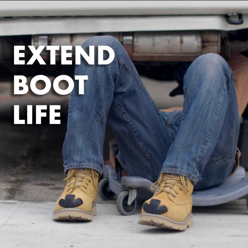 JobSite Heavy Duty Boot Toe Guards - Boot Toe Protector