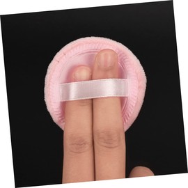 Baluue 15pcs Cotton Powder Puff for Loose Foundation Makeup Application Gentle Soft for Even Coverage for Home Salon Travel Use