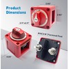 FASTSTORM 300A 12V 48V Battery Disconnect Switch Waterproof Battery ON