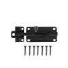 AjustLock 4 Inch Barrel Bolt Lock (Zinc Black)