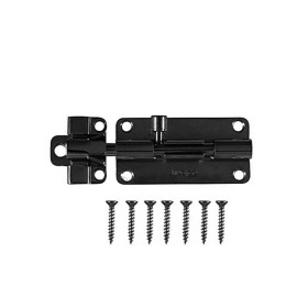 AjustLock 4 Inch Barrel Bolt Lock (Zinc Black)