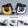 LED Fog Light Turn Signal for Goldwing GL1800, Dual Colors
