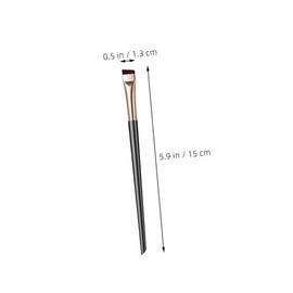 Healeved 6pcs Eyeliner Brush Precise Eye Makeup Application Dual-ended Design for Effortless Eyeliner and Eyeshadow Lightweight and Portable for Go Use for Makeup Enthusiasts and