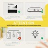 MOES Zigbee Smart Switches 2 Gang, No Neutral Wire, Require