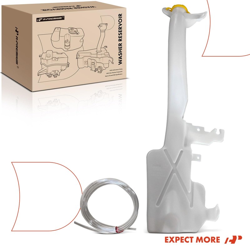 A-Premium Windshield Washer Reservoir Tank Assembly Compatible with Dodge Durango