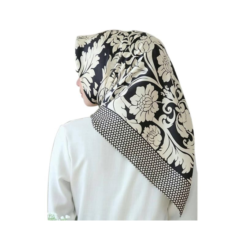 VELLETTE Women's Scarf Headscarf Neckerchief Elegant Scarves Silk Scarf Bandana