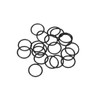 sourcing map Nitrile Rubber O-Rings 11 mm AD 9 mm