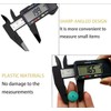 Simhevn Electronic Digital Calipers, inch and Millimeter Conversion,LCD Screen displays