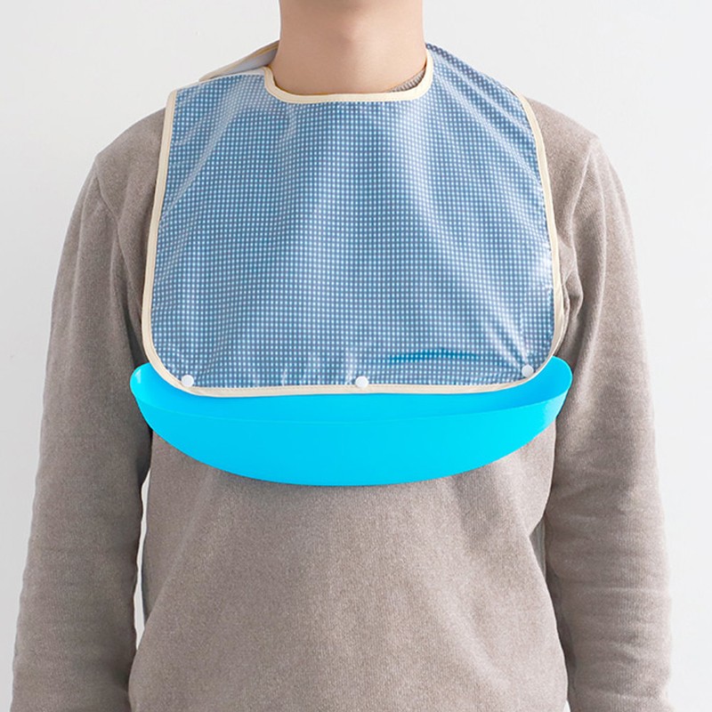 Elderly bib patient meal apron patient elderly adult nursing home